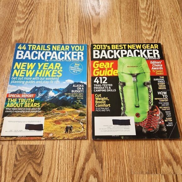 Backpacker Magazine March, April 2013 Back Issue Lot of 2 - Picture 6 of 6